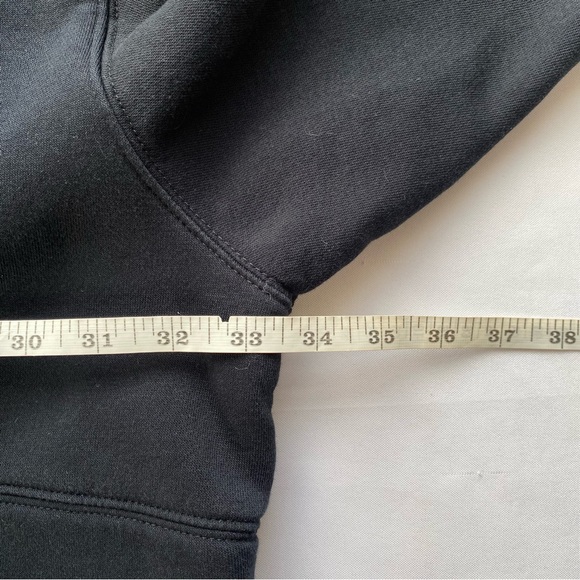 Nike Black Oversized Graphic Streetwear Sporty Snap Cardigan Size Large - Picture 13 of 15